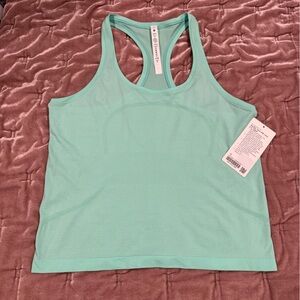 NWT Lululemon Athletica Mint Green Swiftly Tank
